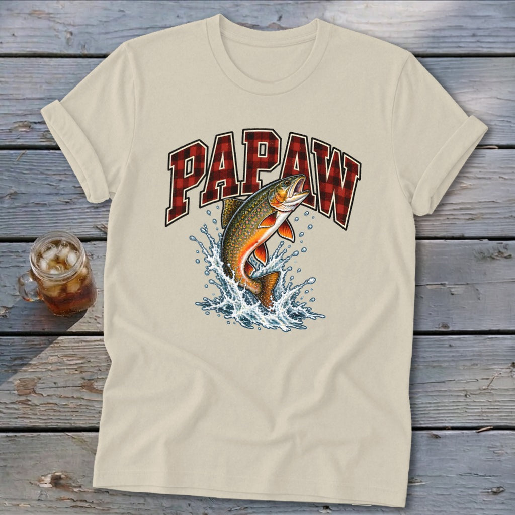 Papaw Fishing Softstyle Tee