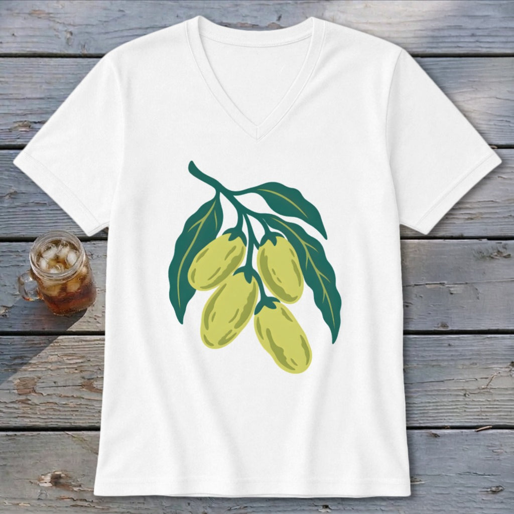 Pawpaw Cluster V-neck