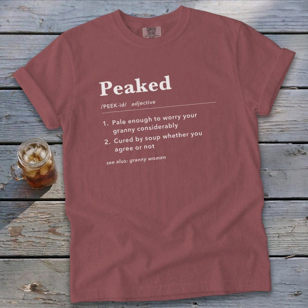 Peaked Definition Signature Tee