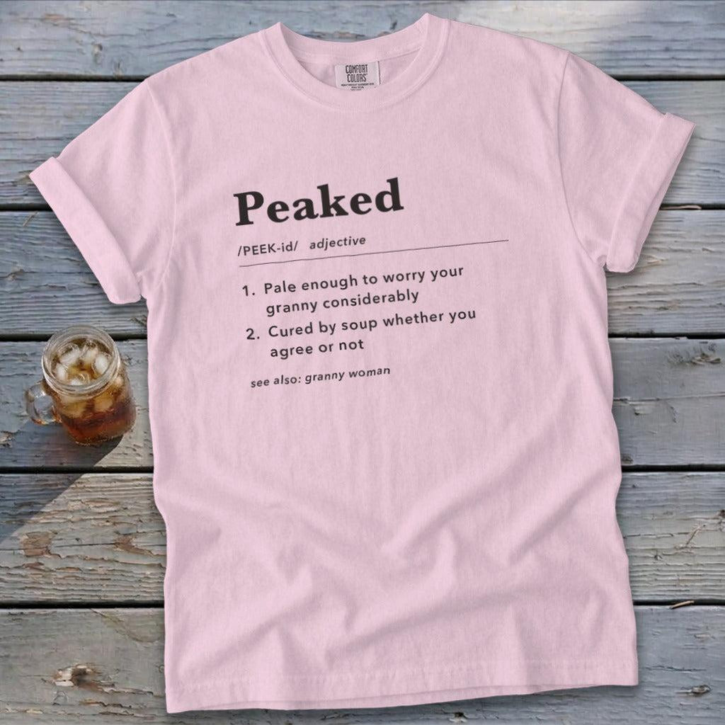 Peaked Definition Signature Tee