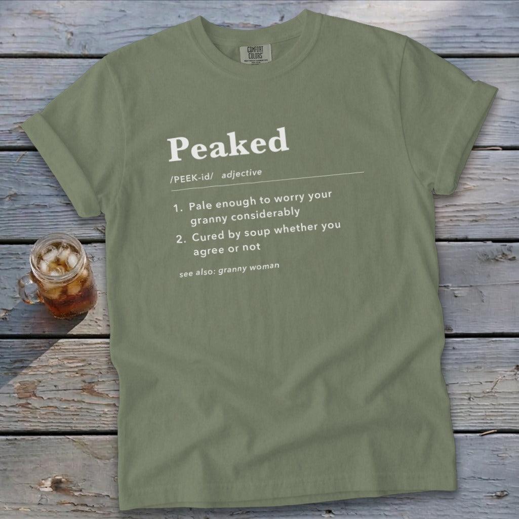 Peaked Definition Signature Tee