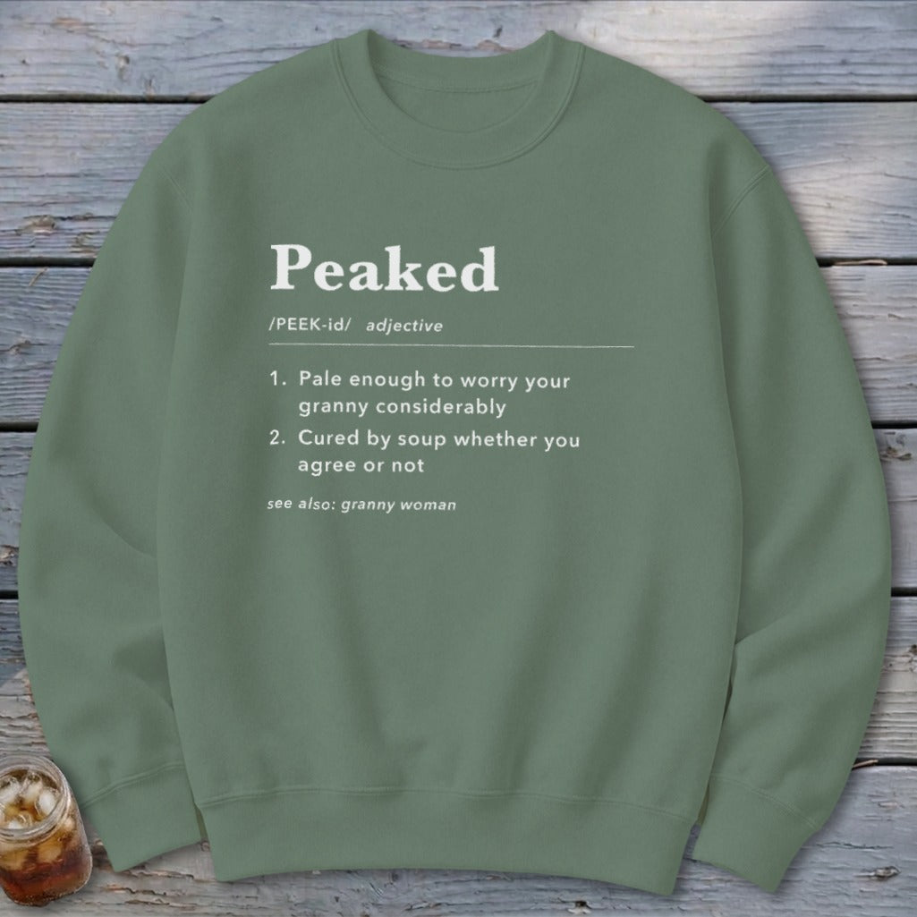 Peaked Definition Sweatshirt
