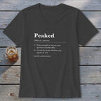 Peaked Definition V-neck