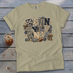 Pennsylvania Faux Chenille Fall Patch Signature Tee