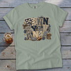 Pennsylvania Faux Chenille Fall Patch Signature Tee