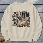 Pennsylvania Faux Chenille Fall Patch Sweatshirt