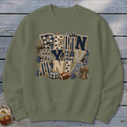 Pennsylvania Faux Chenille Fall Patch Sweatshirt