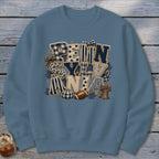 Pennsylvania Faux Chenille Fall Patch Sweatshirt