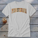Pennsylvania Faux Embroidery Letters Classic Tee
