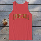 Pennsylvania Faux Embroidery Letters Tank Top