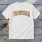 Pennsylvania Faux Embroidery Letters Youth Tee