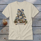 Pennsylvania Faux Patchwork Christmas Tree Classic Tee