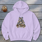 Pennsylvania Faux Patchwork Christmas Tree Hoodie