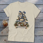 Pennsylvania Faux Patchwork Christmas Tree Softstyle Tee