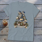 Pennsylvania Faux Patchwork Christmas Tree Softstyle Tee