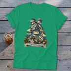 Pennsylvania Faux Patchwork Christmas Tree Softstyle Tee