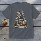 Pennsylvania Faux Patchwork Christmas Tree Youth Tee