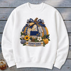 Pennsylvania Faux Patchwork Pumpkin Sweatshirt