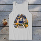 Pennsylvania Faux Patchwork Pumpkin Tank Top