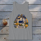 Pennsylvania Faux Patchwork Pumpkin Tank Top