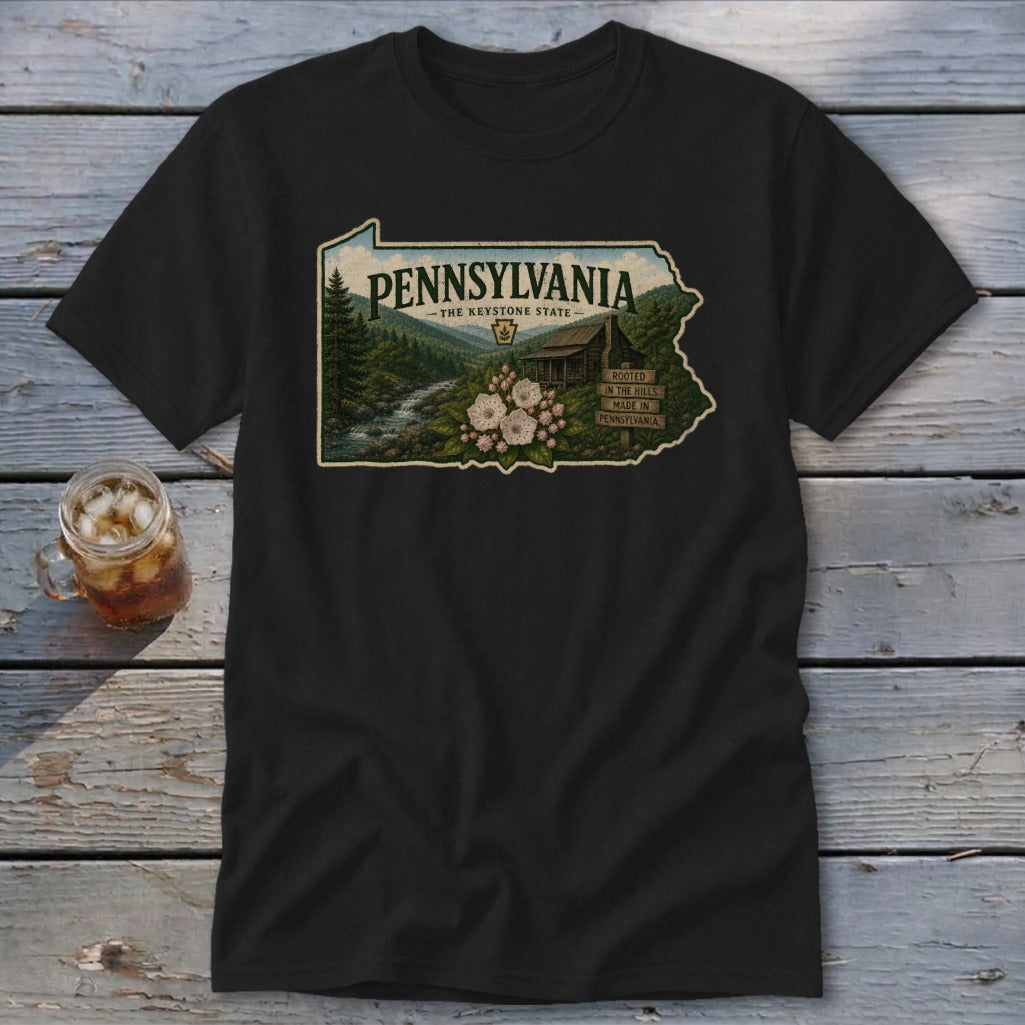 Pennsylvania Homeplace Scene Classic Tee