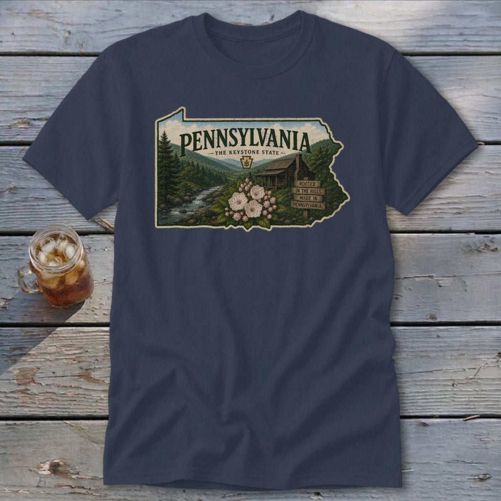 Pennsylvania Homeplace Scene Classic Tee