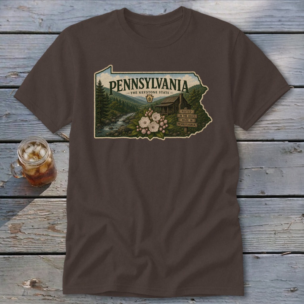 Pennsylvania Homeplace Scene Classic Tee