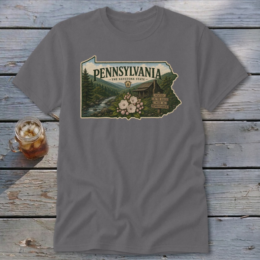 Pennsylvania Homeplace Scene Classic Tee