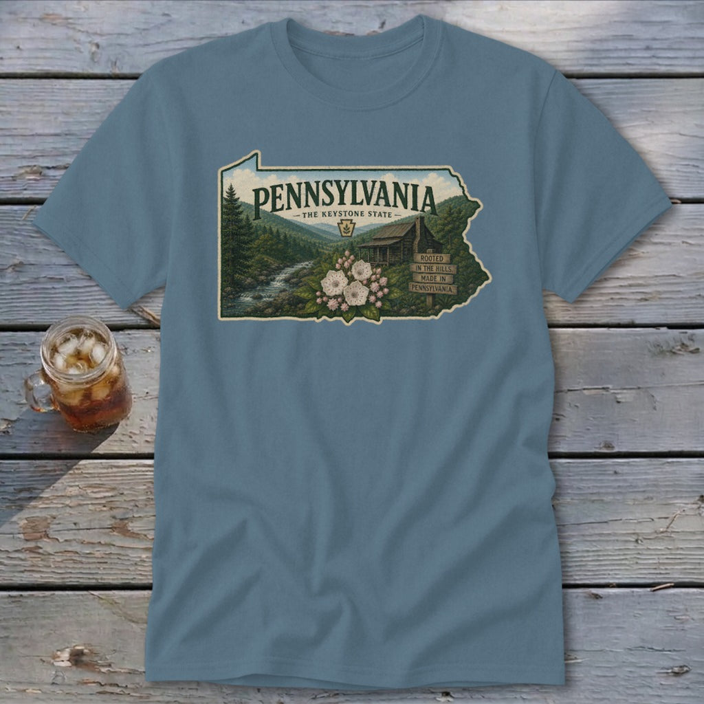 Pennsylvania Homeplace Scene Classic Tee