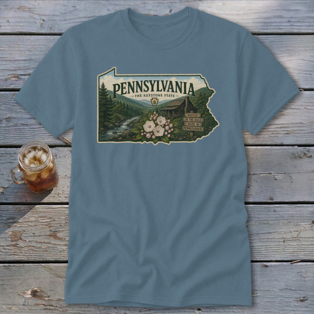 Pennsylvania Homeplace Scene Classic Tee