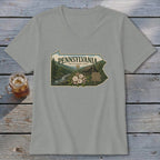 Pennsylvania Homeplace Scene V-neck