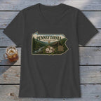 Pennsylvania Homeplace Scene V-neck