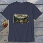 Pennsylvania Homeplace Scene V-neck