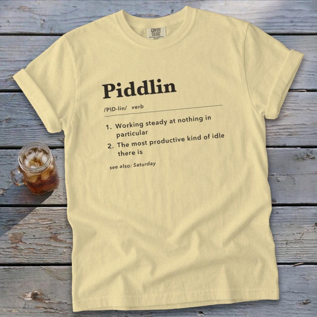 Piddlin Definition Signature Tee