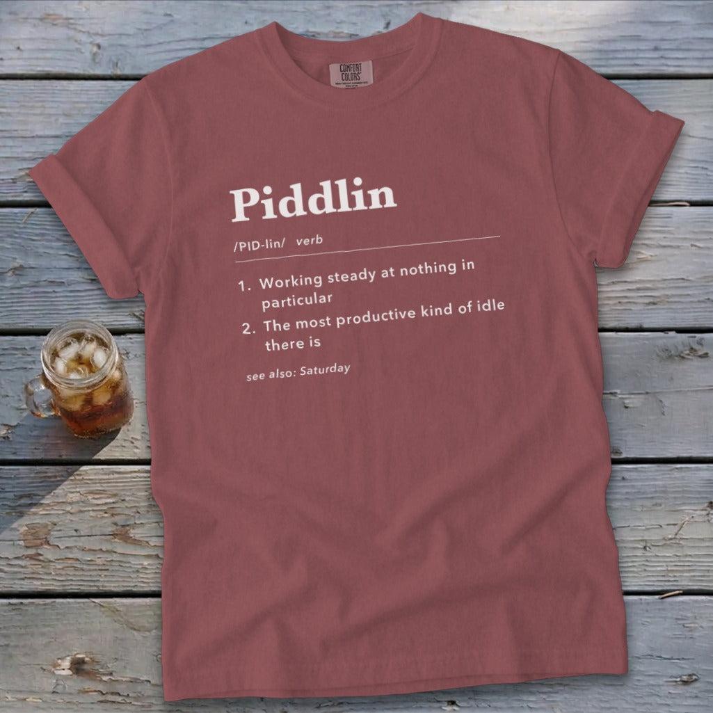 Piddlin Definition Signature Tee