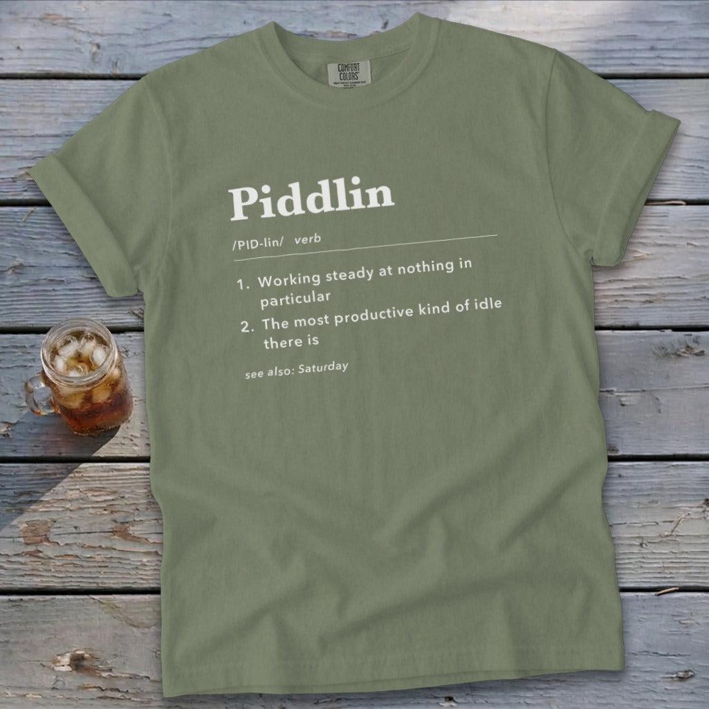Piddlin Definition Signature Tee