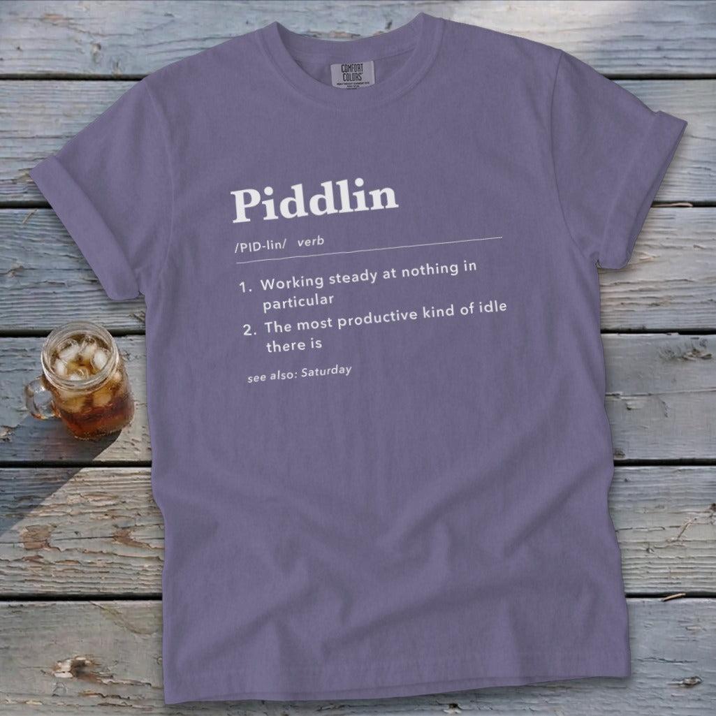 Piddlin Definition Signature Tee
