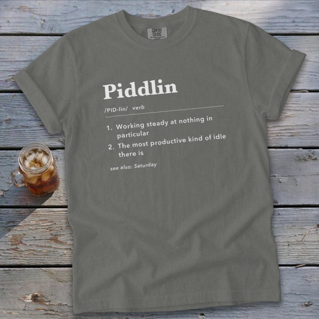 Piddlin Definition Signature Tee