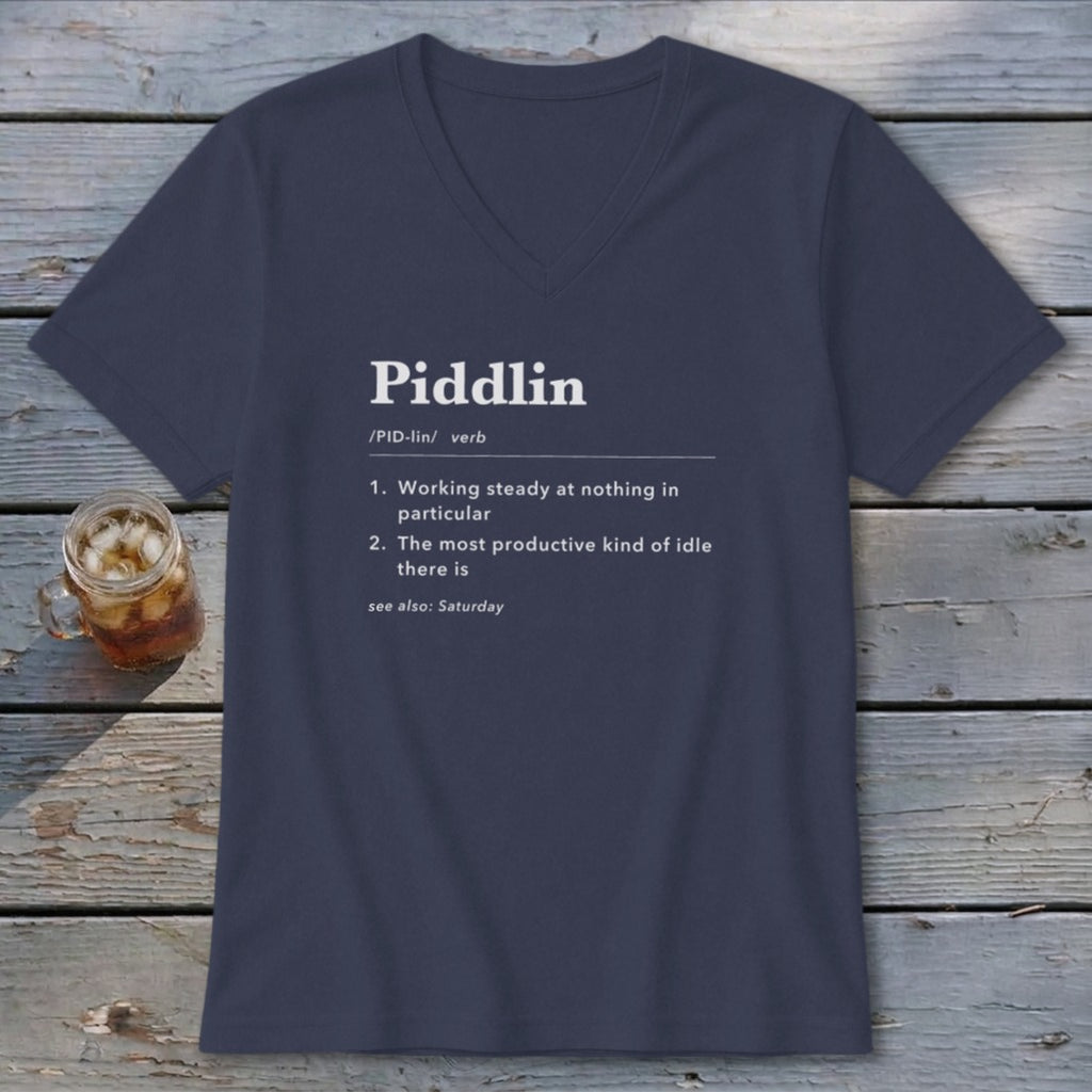 Piddlin Definition V-neck
