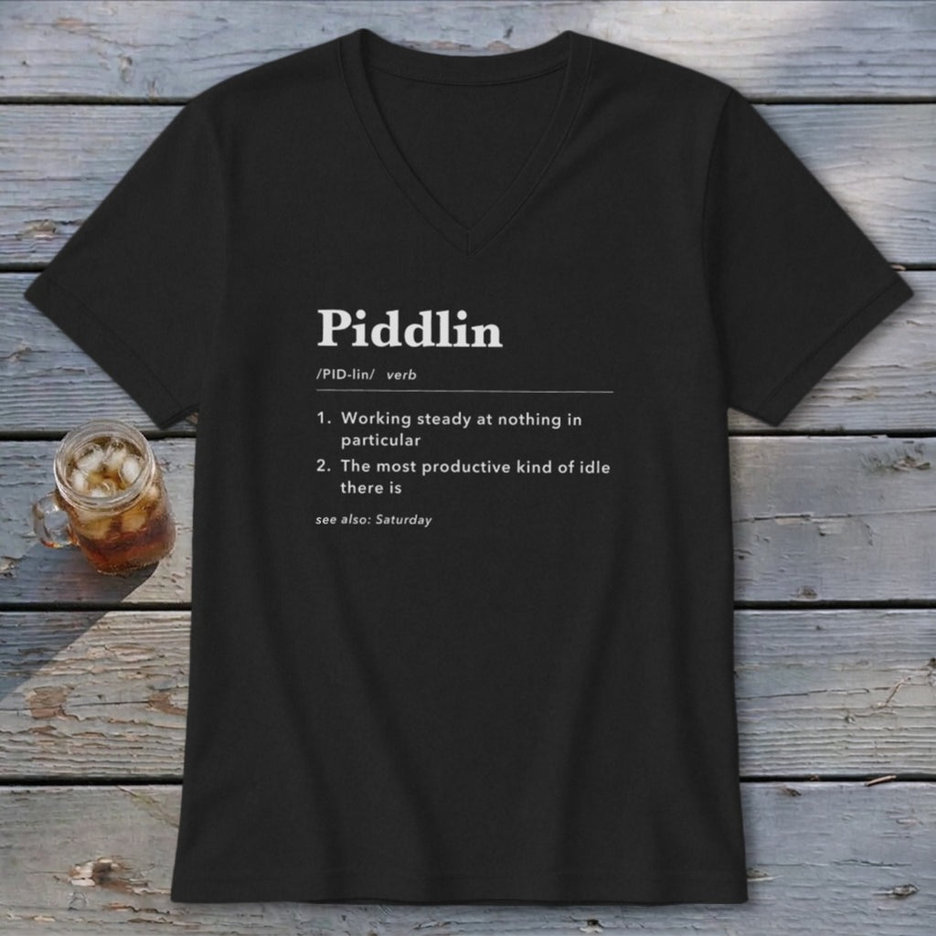 Piddlin Definition V-neck