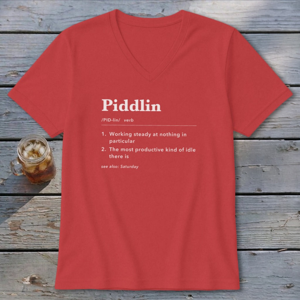 Piddlin Definition V-neck