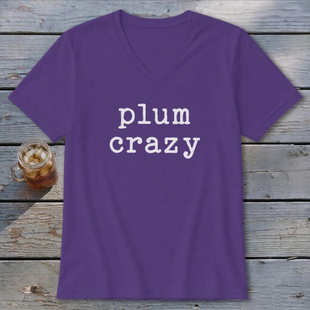 Plum Crazy V-neck