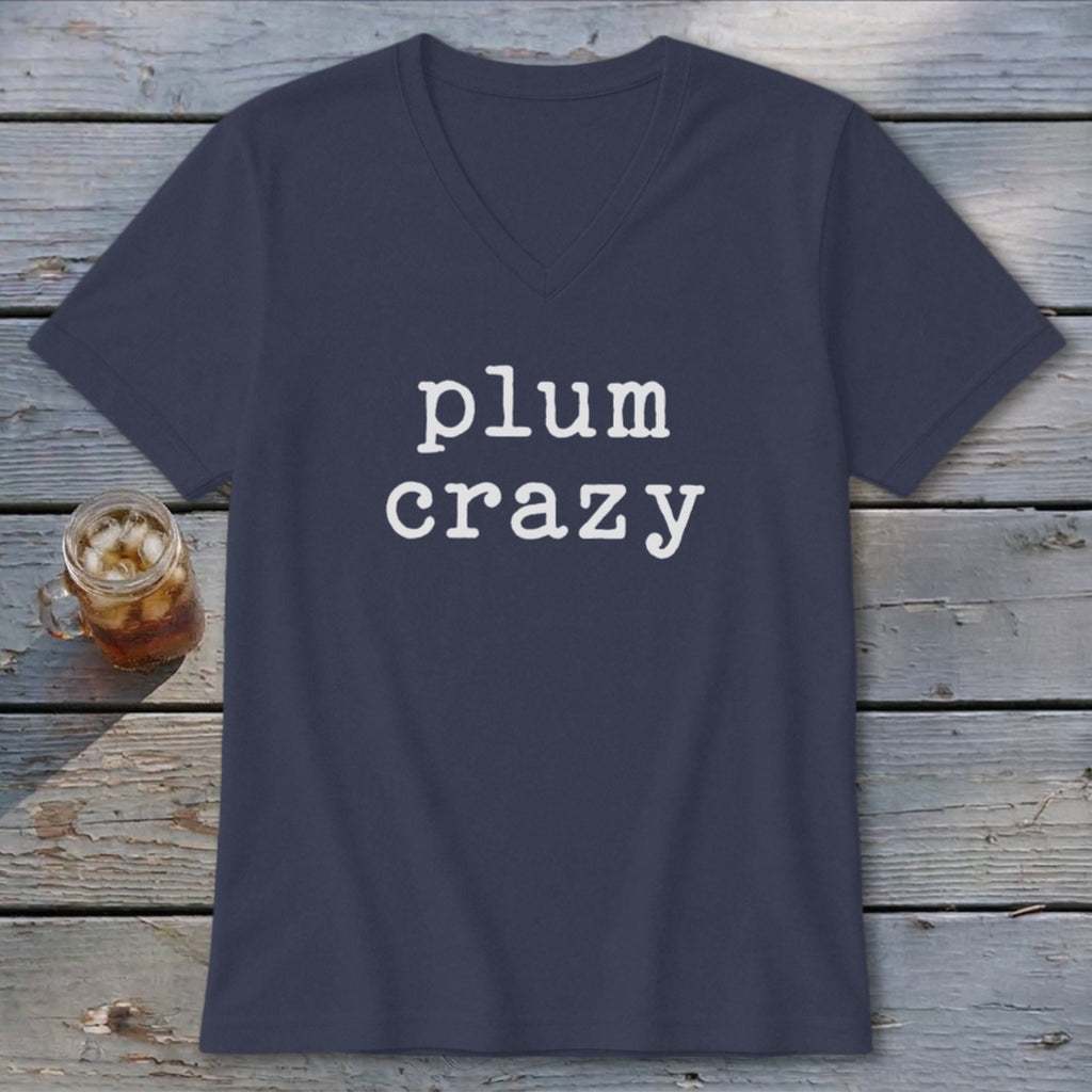 Plum Crazy V-neck