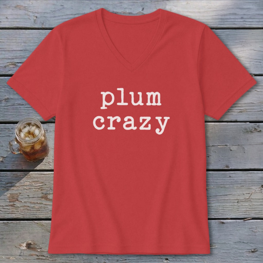 Plum Crazy V-neck