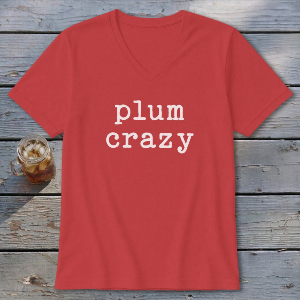 Plum Crazy V-neck