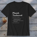 Plumb Tuckered Definition V-neck