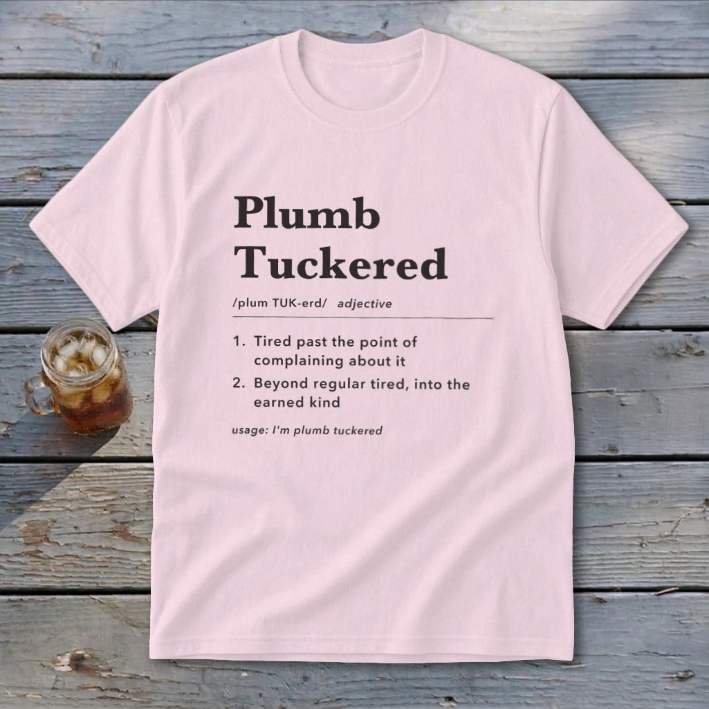 Plumb Tuckered Definition Youth Tee