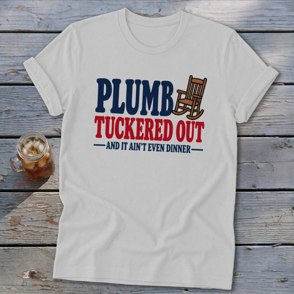 Plumb Tuckered Softstyle Tee