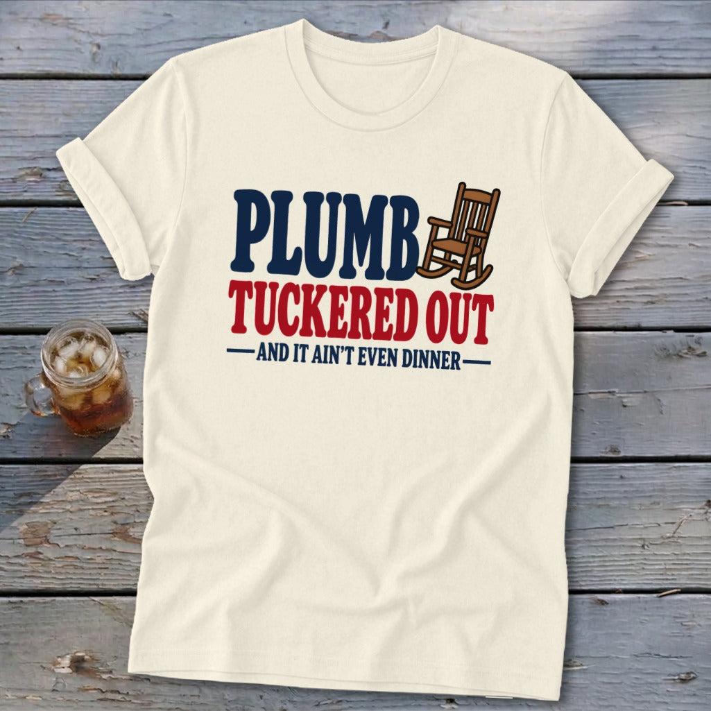 Plumb Tuckered Softstyle Tee