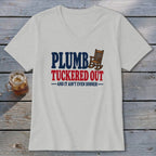 Plumb Tuckered V-neck